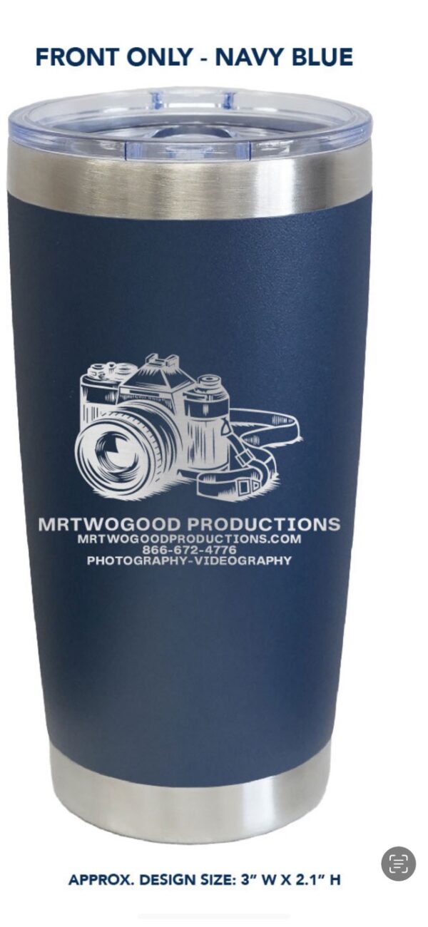 MrTwoGood Productions LLC Blue Cup